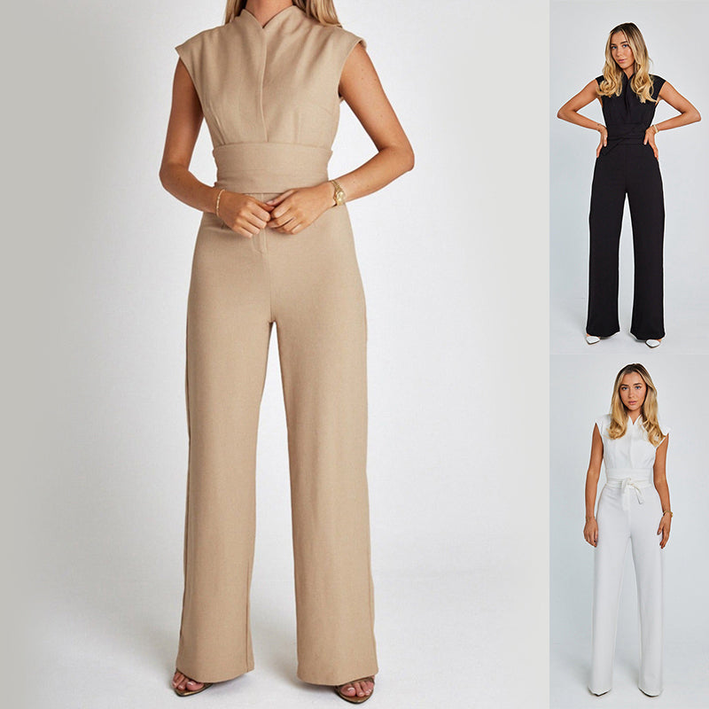 SLEEVELESS JUMPSUIT